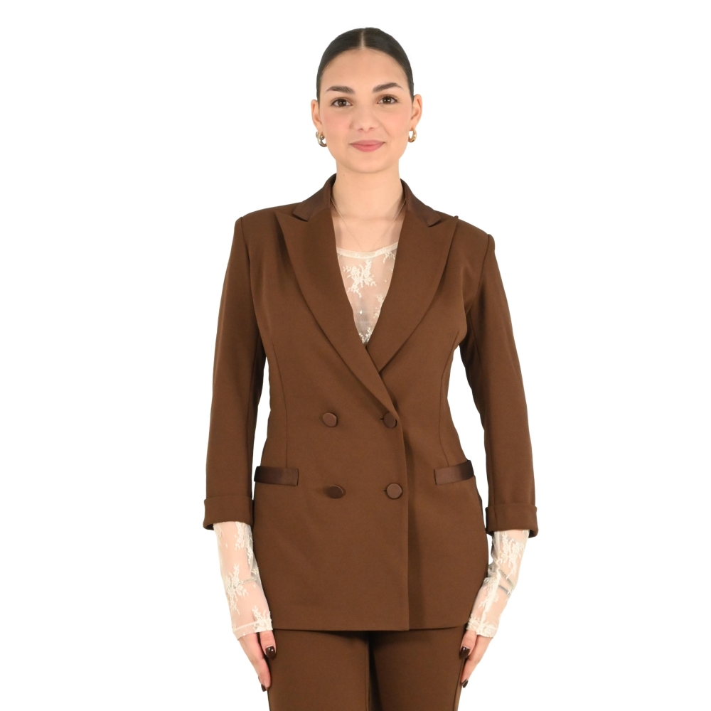 imperial giacca donna cacao JU25LAW