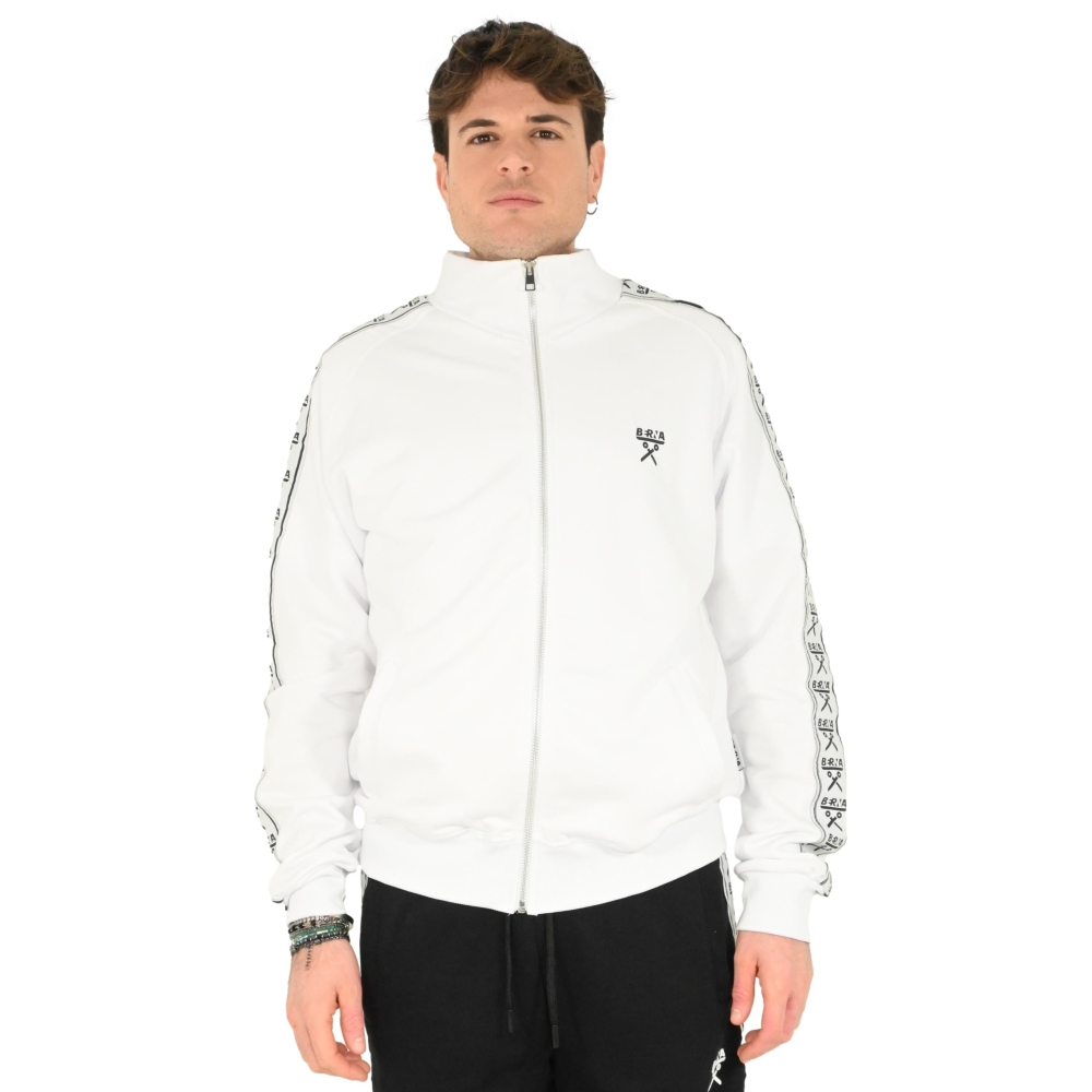 berna felpa uomo bianco M 251065