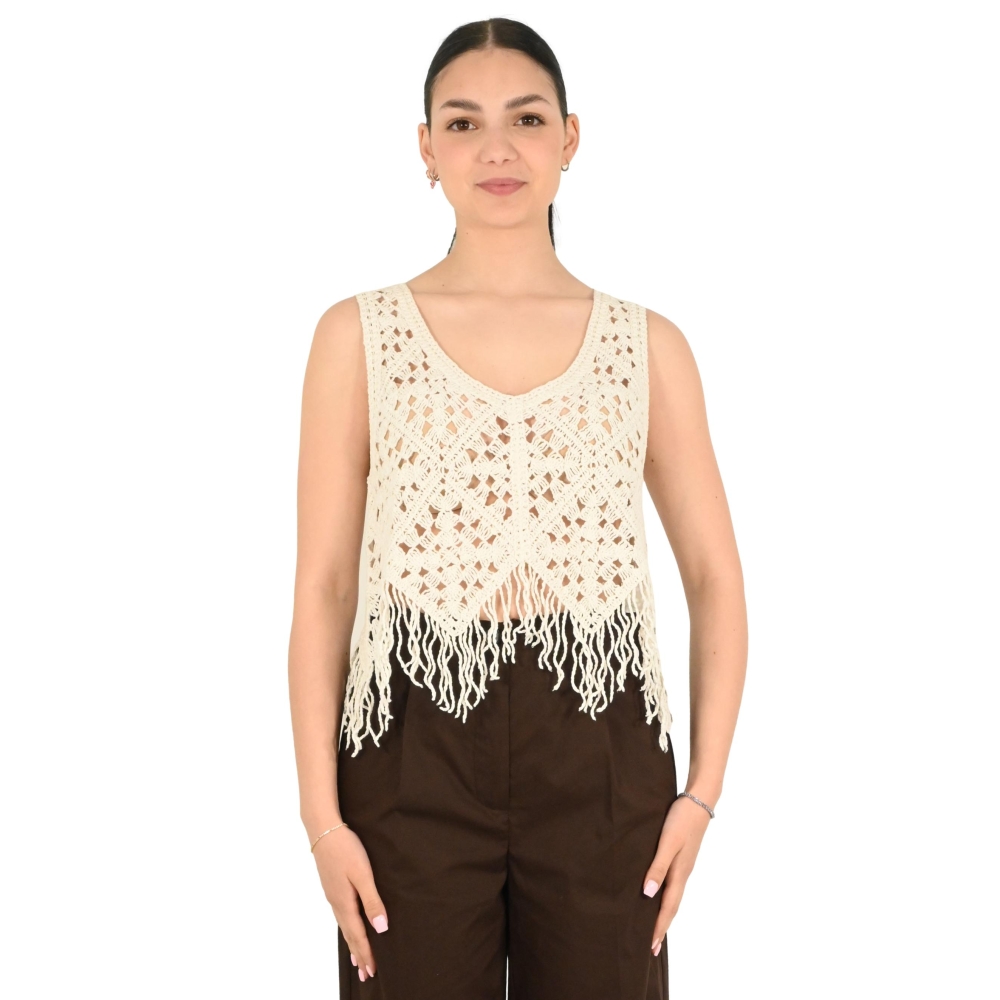 vicolo maglia donna burro 5AB5025
