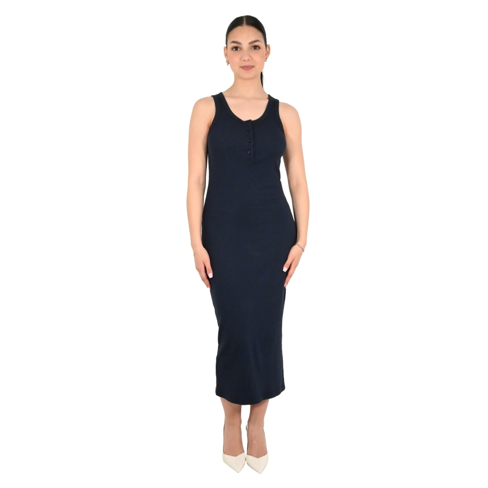 vicolo abito donna blu UAB0343