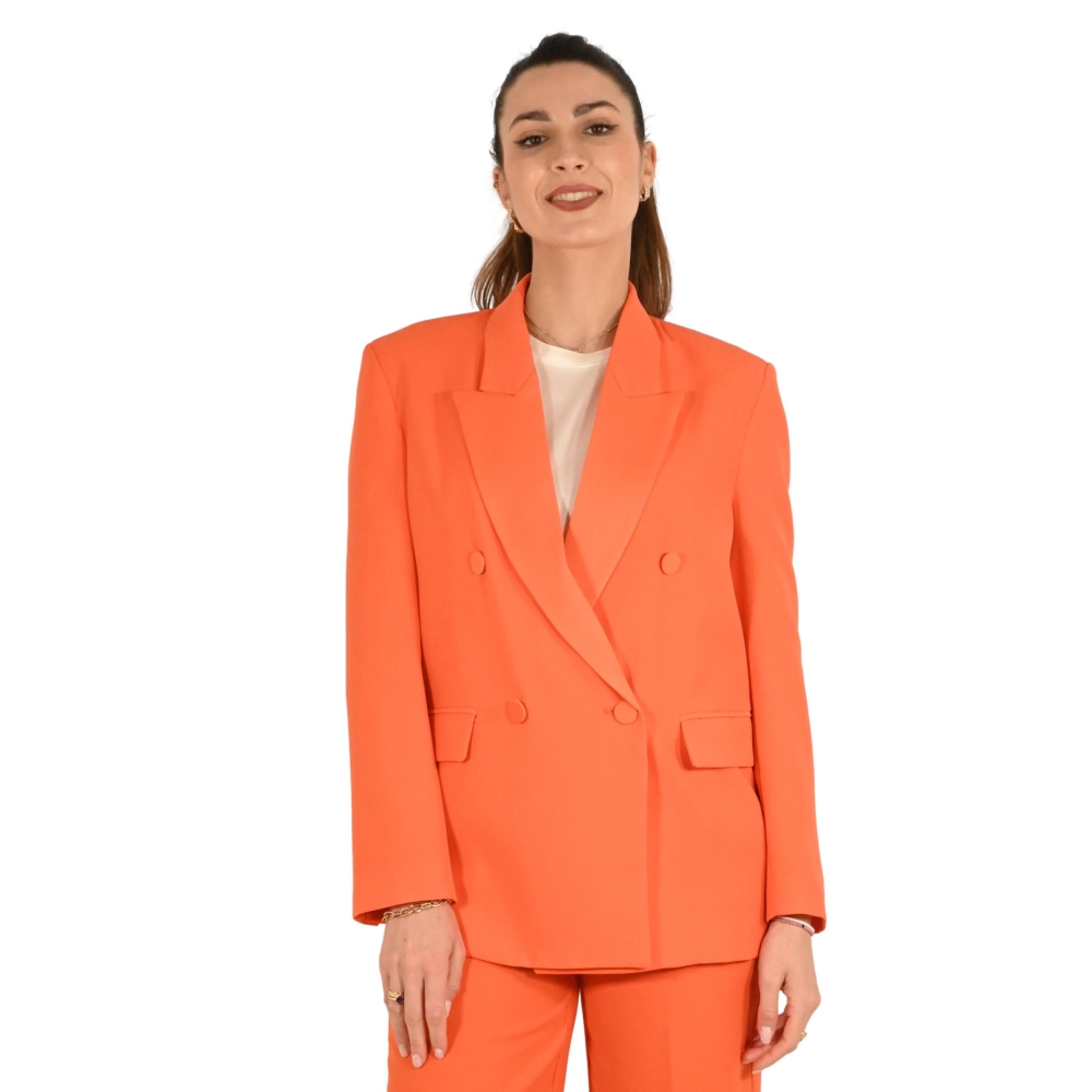 vicolo giacca donna arancio TD1868