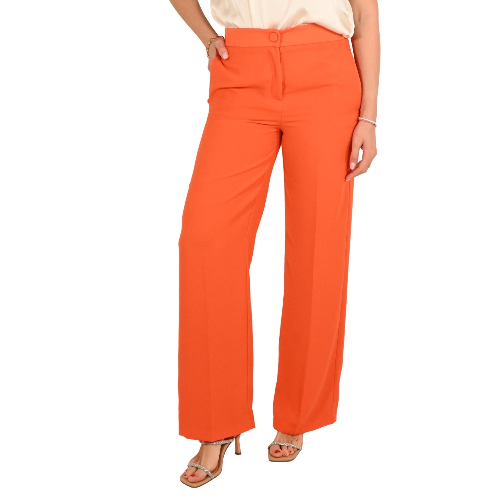 vicolo pantalone donna arancio TD1869