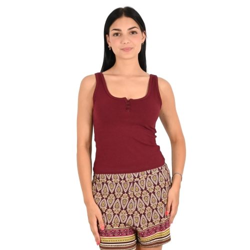 susy mix canotta donna vino SH004374