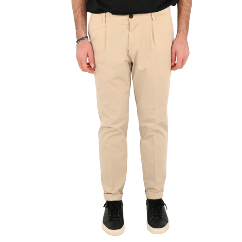 outfit italy pantalone uomo beige OF1S2S5P019