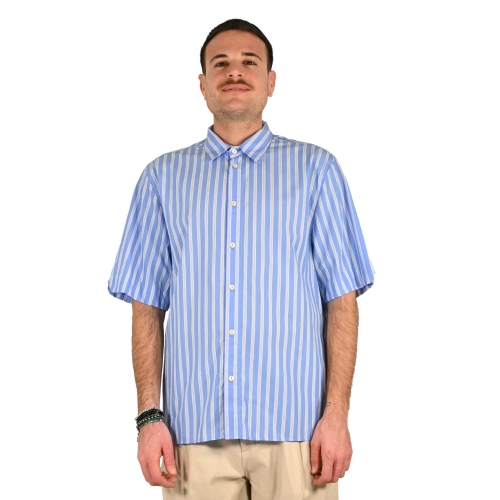 officina 36 camicia uomo azzurro 3417