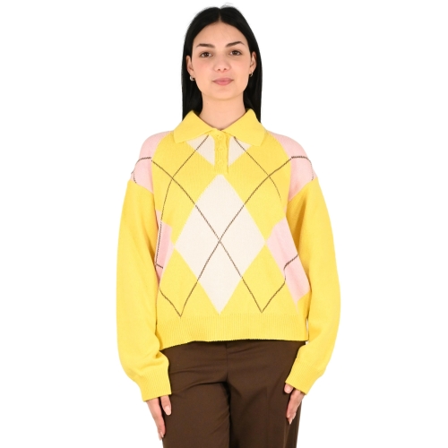 dixie maglia donna giallo M768A076