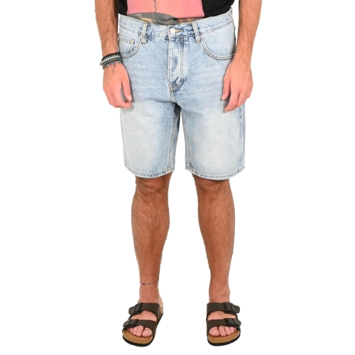celeste lab bermuda uomo denim chiaro WW0670BD