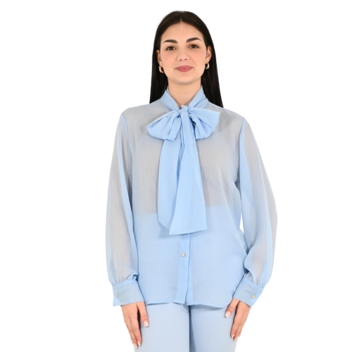 rinascimento camicia donna cielo azzurro CFC0127514003