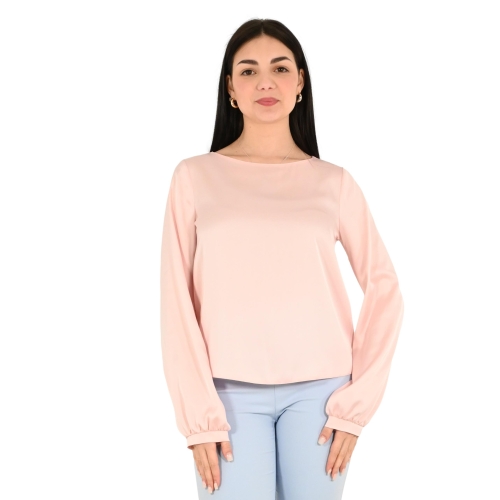 rinascimento blusa donna rosa pastello CFC0127898003