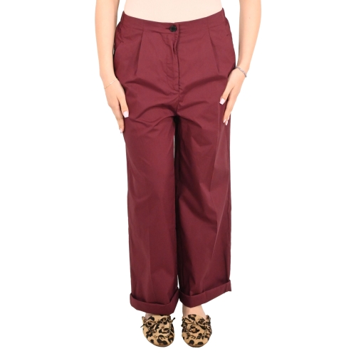 vicolo pantalone donna bordeaux TAB2001