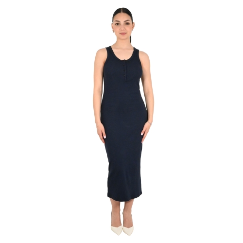 vicolo abito donna blu UAB0343