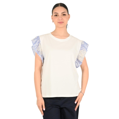vicolo t-shirt donna bianco UAB0361