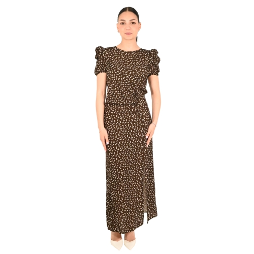 vicolo abito donna fondente TAB2216