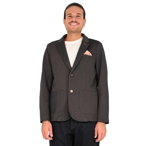 koon giacca uomo blu beige OGC086CC1