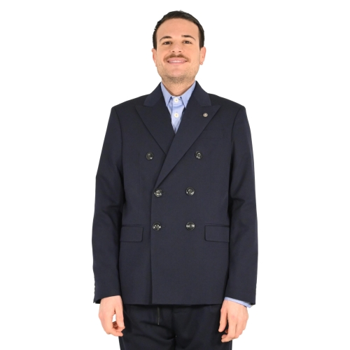 officina 36 giacca uomo blu 1569DP