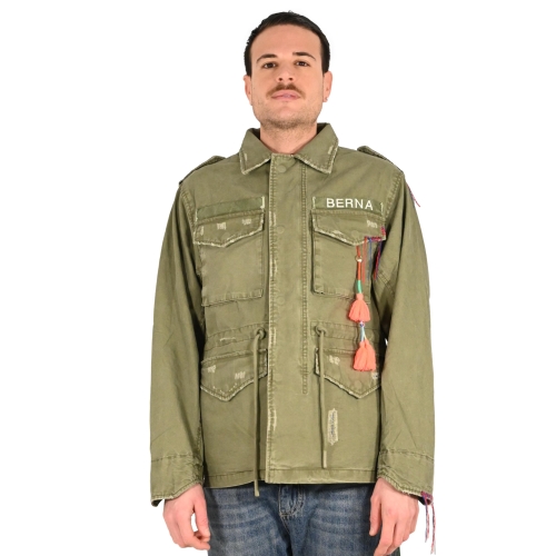 berna giacca uomo verde M 261254