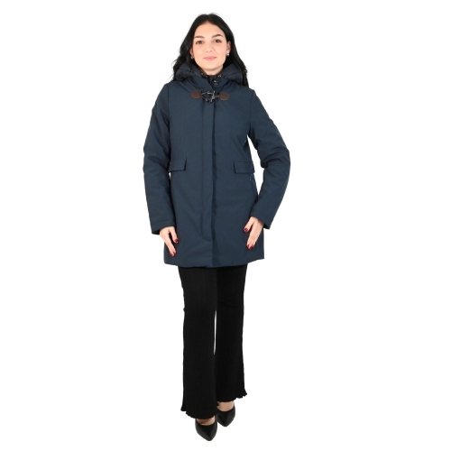 mixture giaccone donna blu G2223