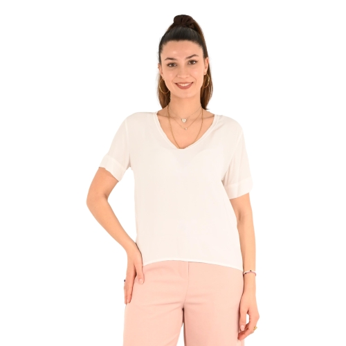 dixie blusa donna avorio C843W004A