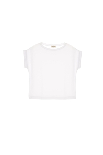 dixie t-shirt donna bianco T512T050