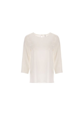 imperial blusa donna off white CDP0DAT