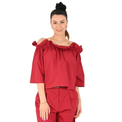 dixie blusa donna rosso india CES7JSO
