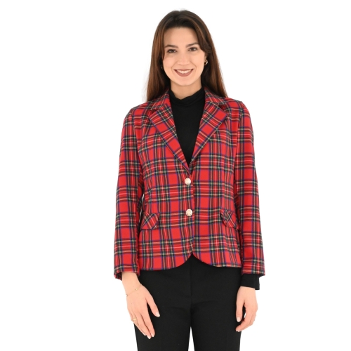 bighet giacca donna rosso 8585/4977