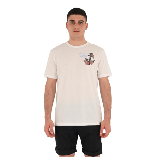 effek t-shirt uomo bianco FK23-2509WH