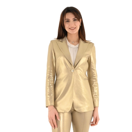 rinascimento giacca donna oro CFC0117776003