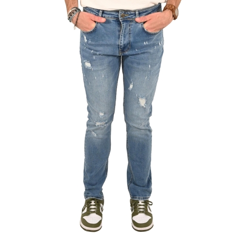 pont jeans uomo denim medio TKL LONG