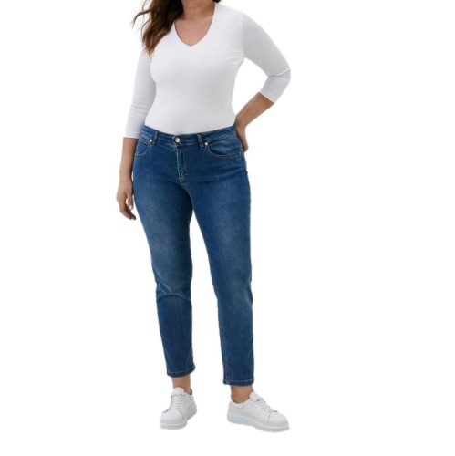 rinascimento jeans donna blu CFC0112798003