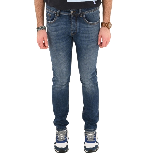 reign jeans uomo denim scuro 19011596