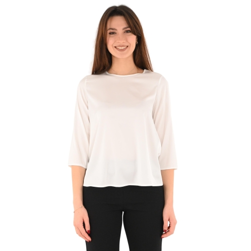imperial blusa donna off white CDP0HDG