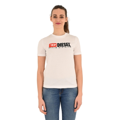 diesel t-shirt donna bianco T-REG-DIV