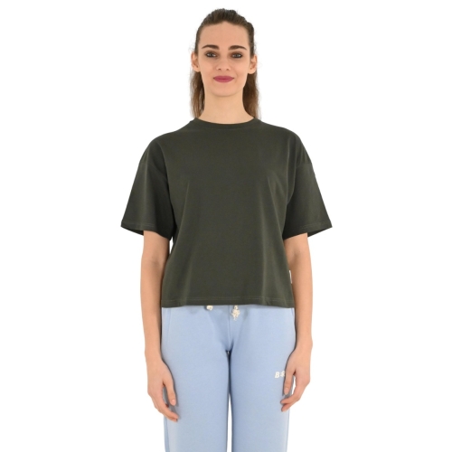 berna t-shirt donna verde militare W 233105