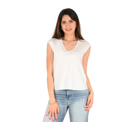 imperial blusa donna off white REH0HDG