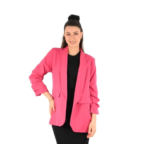 miss love giacca donna fuxia 9709