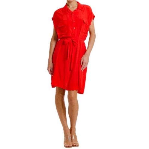 artlove abito donna rosso 66673