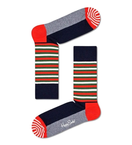happy socks calzini donna multicolor HALF STRIPE/D