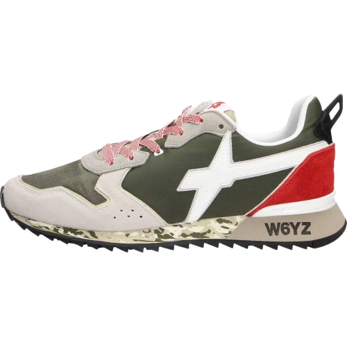 W6YZ sneakers uomo white/militare JET-M