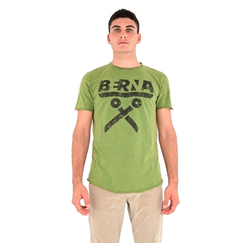 berna t-shirt uomo verde M 223110