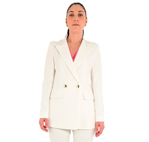 rinascimento giacca donna bianco CFC0108921003
