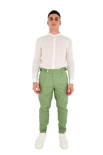 berna pantalone uomo verde M 220324