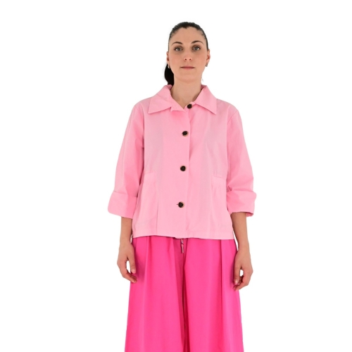 wu'side giacca donna rosa 20551