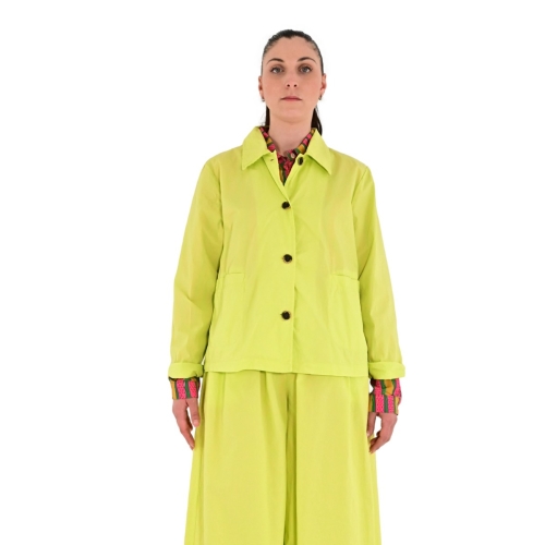 wu'side giacca donna lime 20551
