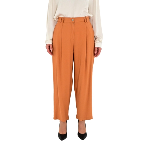 wu'side pantalone donna arancio 20962