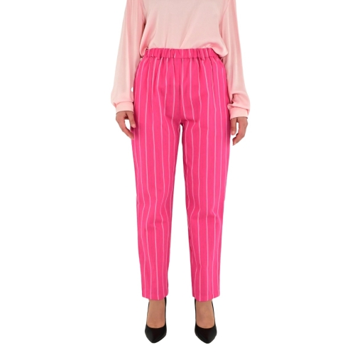wu'side pantalone donna fuxia rosa 22165