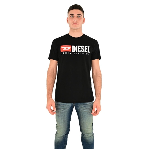 diesel t-shirt uomo nero T-DIEGOR-DIV