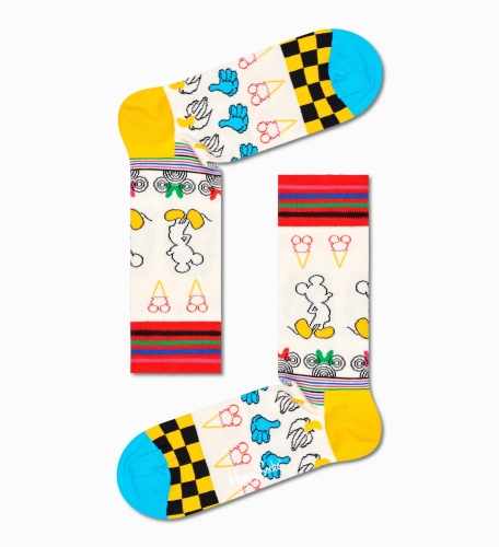 happy socks calzini donna multicolor SUNNY SKETCH SOCK/D