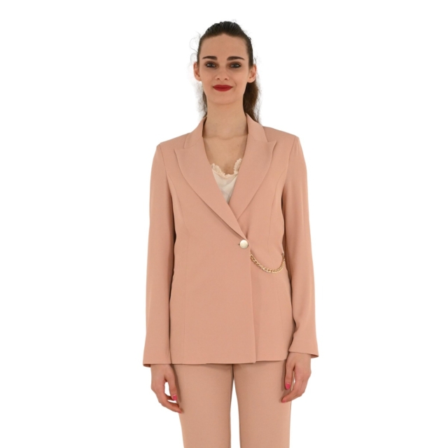 kontatto giacca donna rosa NO1043