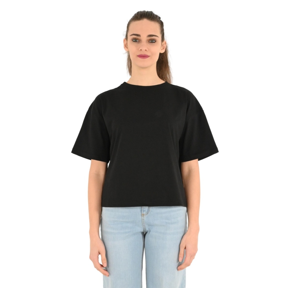 berna t-shirt donna nero W 233105